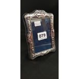 SILVER PHOTO FRAME