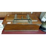 ANTIQUE MILITARY COLLAR/GLOVE BOX BY KYLE AND CHEYNE BELFAST