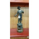 SPELTER FIGURE