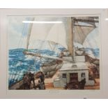 LARGE SAILING PRINT