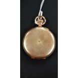 GOLD PLATED HUNTER POCKET WATCH