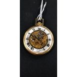 SMITHS MECHANICAL SKELETON POCKET WATCH