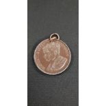 KING GEORGE VI AND QUEEN ELIZABETH COMMEMORATIVE CORONATION MEDAL MAY 1937
