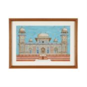 Etmad Dowla Tomb, illustration on paper [India (probably Uttar Pradesh), late 19th century]