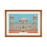 Etmad Dowla Tomb, illustration on paper [India (probably Uttar Pradesh), late 19th century]