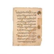 Group of Qur'anic leaves, manuscripts on paper [North Africa and Near East, 13th-15th centuries]