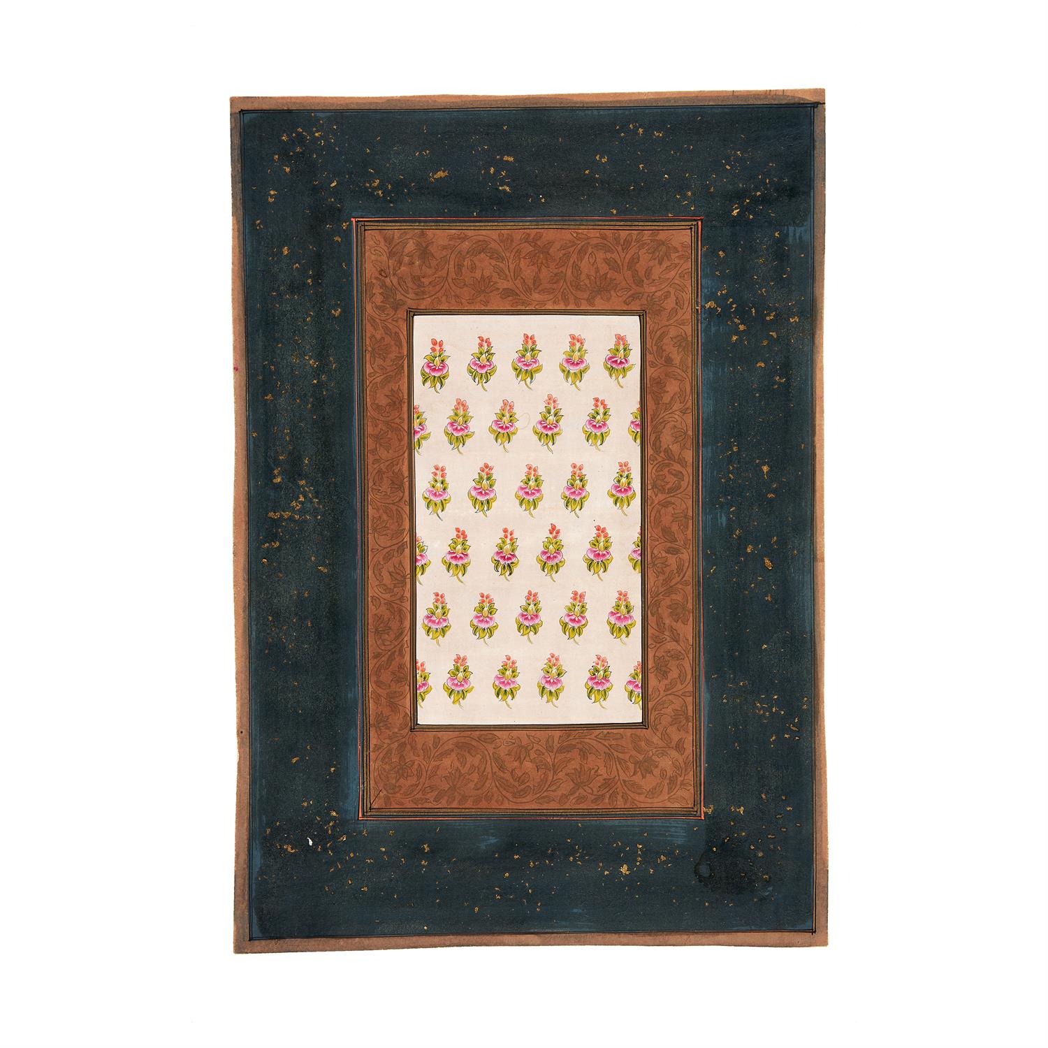 Indian botanical painting, painted on card [India (probably Rajasthan), early 20th century] - Image 2 of 2