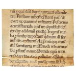 Ɵ Sulpicius Severus, Life of St. Martin, in Latin, manuscript on parchment [St Albans, 12th century]