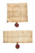 Two Orcadian documents, in Latin, manuscripts on parchment [Scotland (Kirkwall), 1565 & 1567]