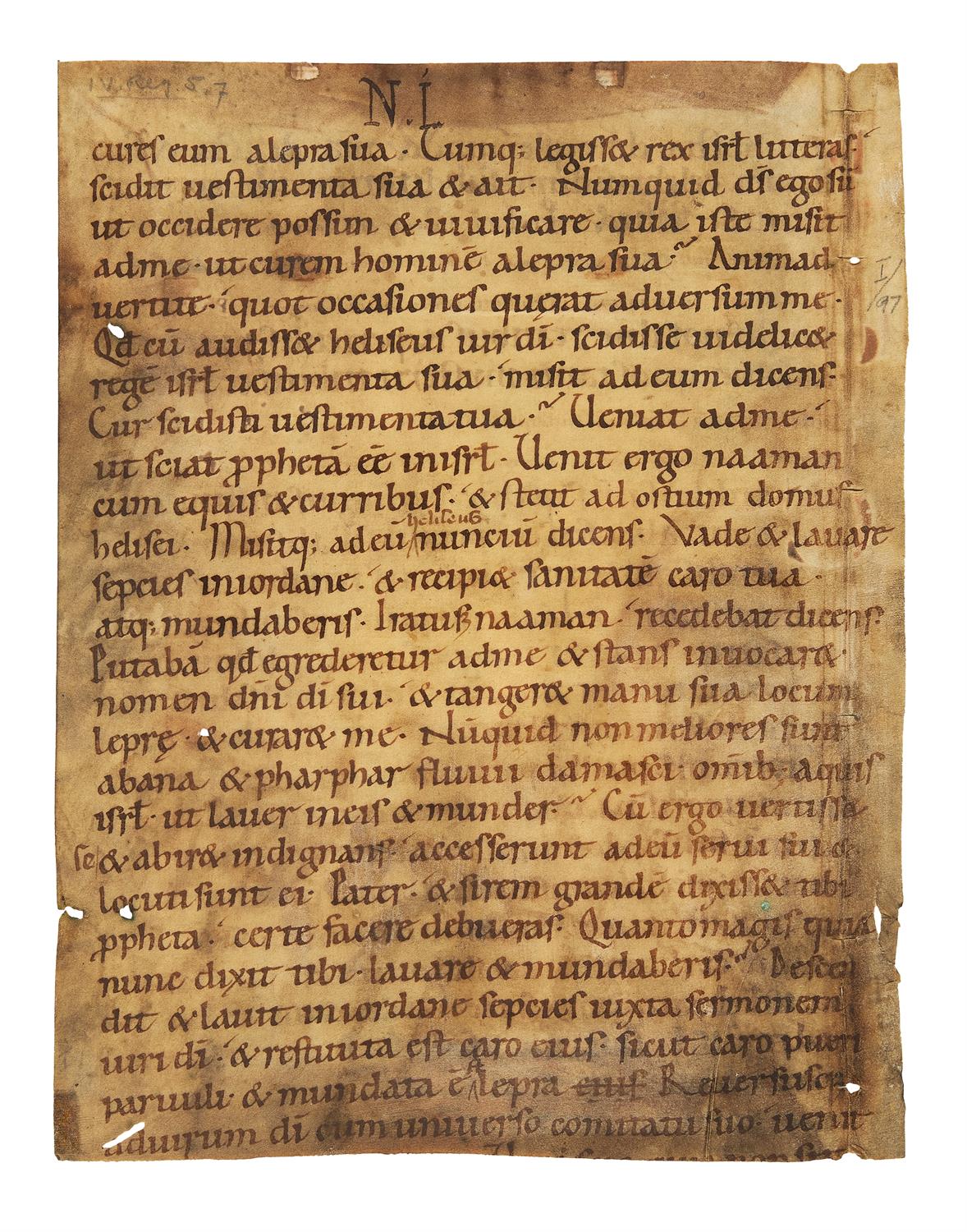 Ɵ Missal, in Latin, manuscript on parchment [Low Countries or Germany, early to mid-11th century]