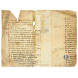 Ɵ Hercules Oetaeus, in Latin, manuscript on parchment [Italy, later 14th century or c. 1400]