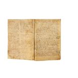 Ɵ Alcuin, Conflictus veris et hiemis, and other texts, manuscript on parchment [France, c.873]