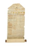 Rental roll for Hackness, Yorkshire, manuscript for the years 1622-1639