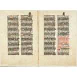 Ɵ Missal, in Latin, decorated manuscript on parchment [Germany, fifteenth century]