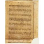 Ɵ Vita Sancti Stephani, in Latin, manuscript on parchment [Germany (perhaps Rhineland), c. 1100]