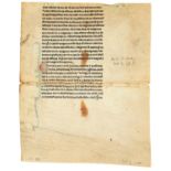 Aristotle, Priora Analytica, in Latin, manuscript on parchment [France/England, thirteenth century]