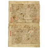 Ɵ Lectionary in Latin, manuscript on parchment [southern Germany, 11th century (probably 1st half)]