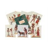 Costume and trade illustrations, company school [probably Tamil Nadu, early nineteenth century]