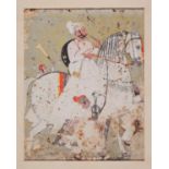 A nobleman on horseback [India (probably Kota), second half of eighteenth century]
