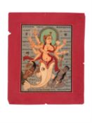 A tantric Avatar of Vishnu [India (likely Gujarat), late nineteenth century]