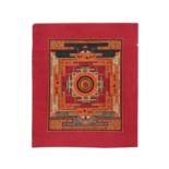 A Tantric Mandala, [India (likely Gujarat), late nineteenth or early twentieth century)]