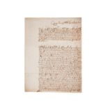 Two prayers ascribed to King Charles I, in Early Modern English, manuscript on paper