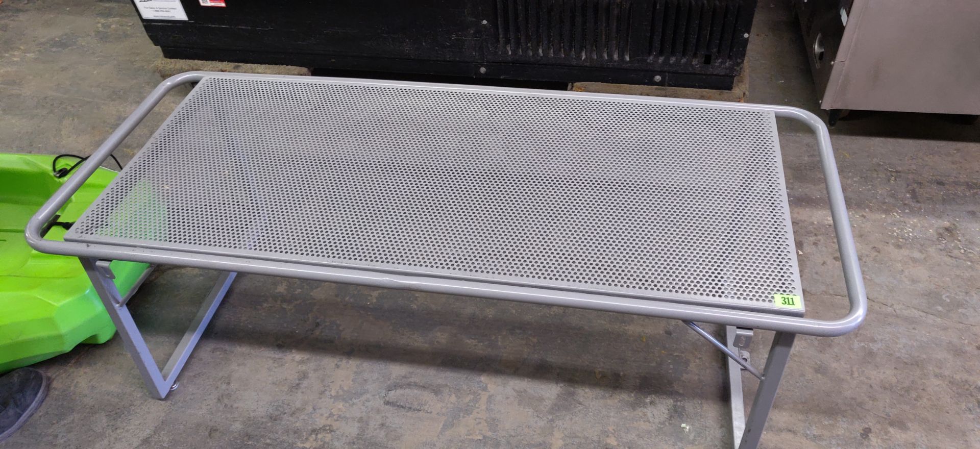 METAL BENCH (5 FT LENGTH X 2.5 FT DEPTH) (QTY X YOUR BID)