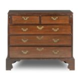 A George IV mahogany bachelor's chest