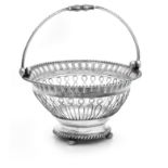 A George III silver fruit basket by Thomas Watson & Co, Sheffield 1812