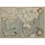 India Orientalis - Map of Southern Asia, printed in Amsterdam by H. Hondius, signed 'Mercator Ho...