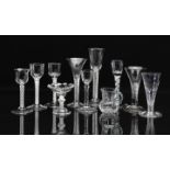 A collection of glass 18th Century and later