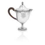 A George III silver Argyll by Andrew Fogelberg & Stephen Gilbert, maker's mark poorly struck, sec...