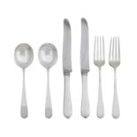 A set of American Sterling silver flatware by Manchester Silver Co, Rhode Island, 2nd half 20th c...