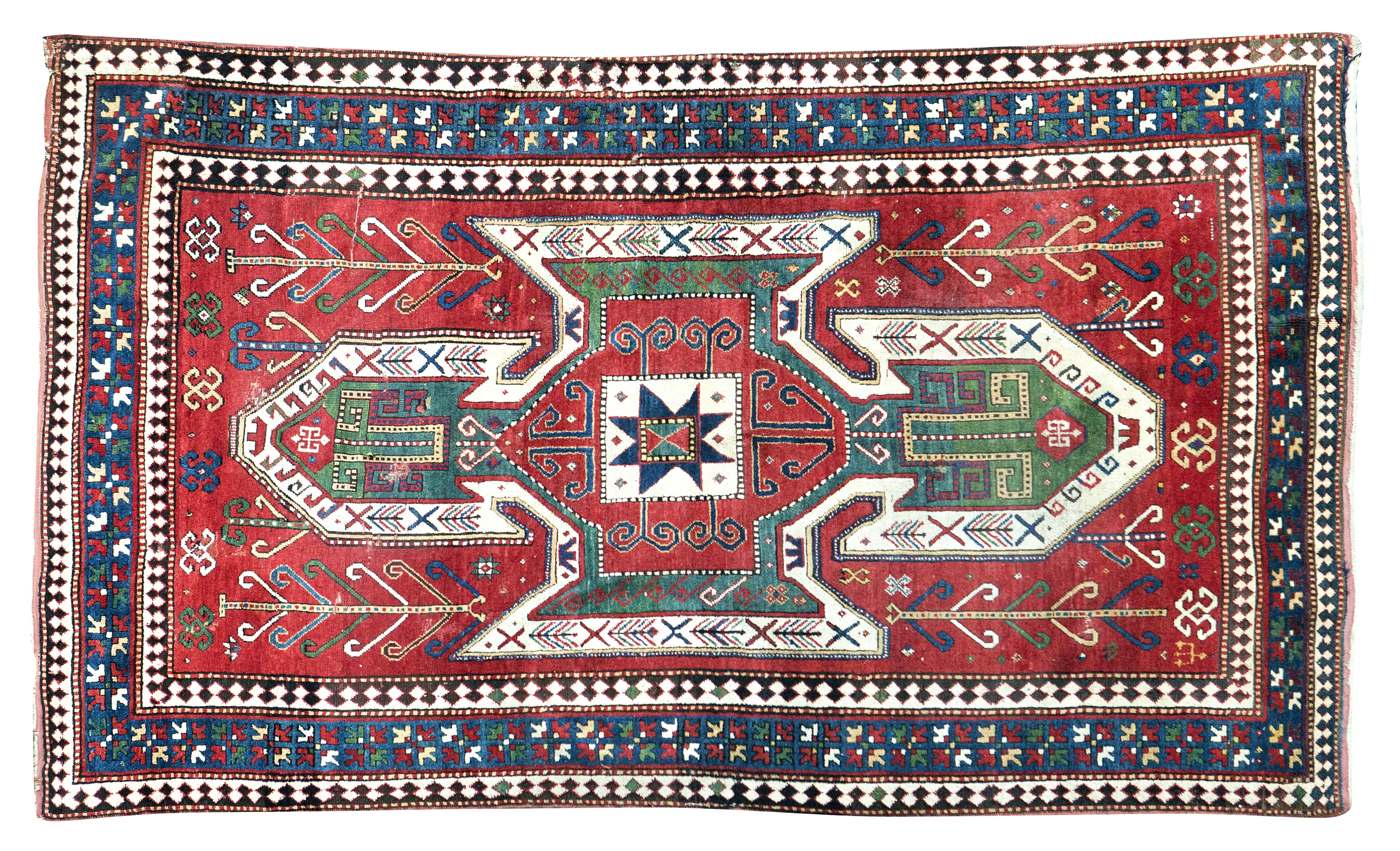 A Sewan Kazak rug 258 x 167cm