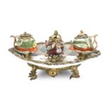 A Meissen ormolu-mounted inkstand Circa 1740