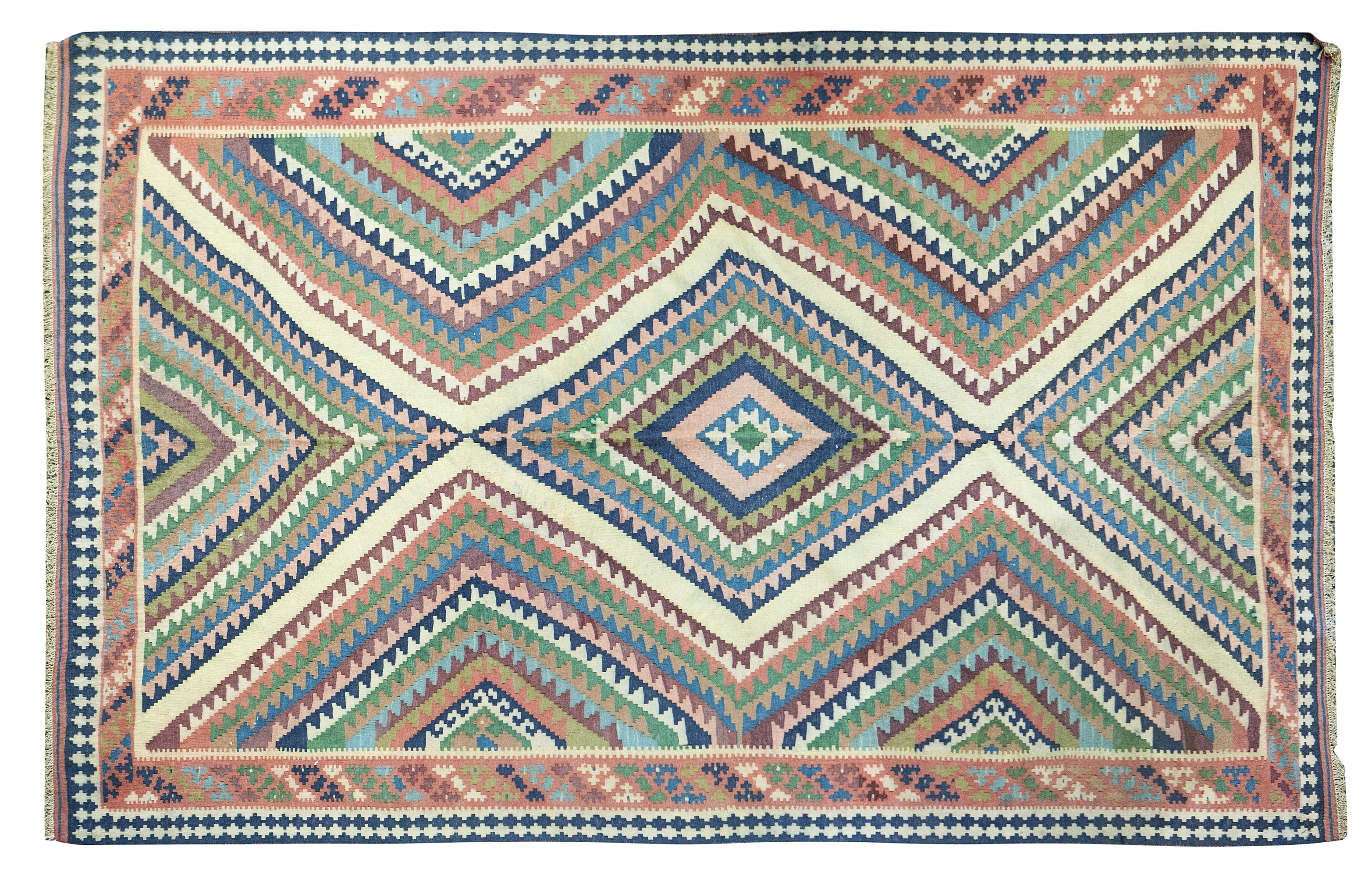 A Kashkay Kelim rug 300 x 192cm