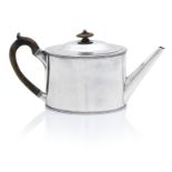A George III silver teapot by Hester Bateman, London 1790