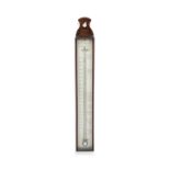 A Joseph Somalvico thermometer, English, early 19th century,