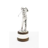 A silver golfing trophy Walker & Hall, Sheffield 1955