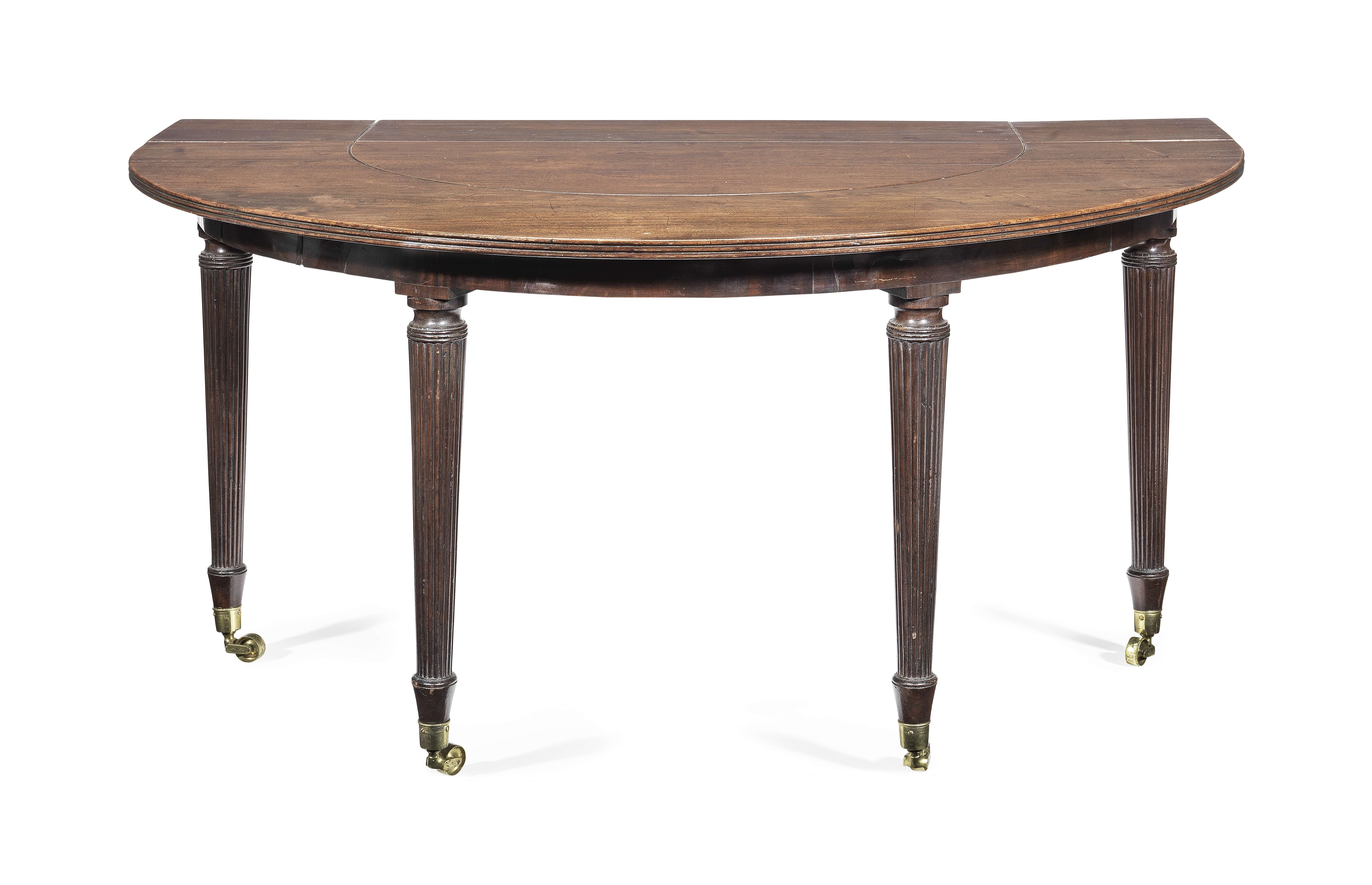 A Regency mahogany wine, hunt or social table in the manner of Gillows - Image 2 of 6