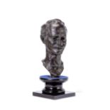 Gustinus Ambrosi (Austrian, 1893-1975): A patinated bronze bust of a gentleman