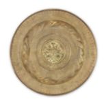 A mid-16th century brass alms dish, Nuremberg, circa 1550