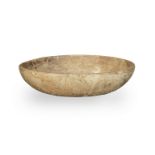 A large elm dairy bowl