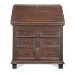 A good William & Mary joined oak bureau, circa 1700