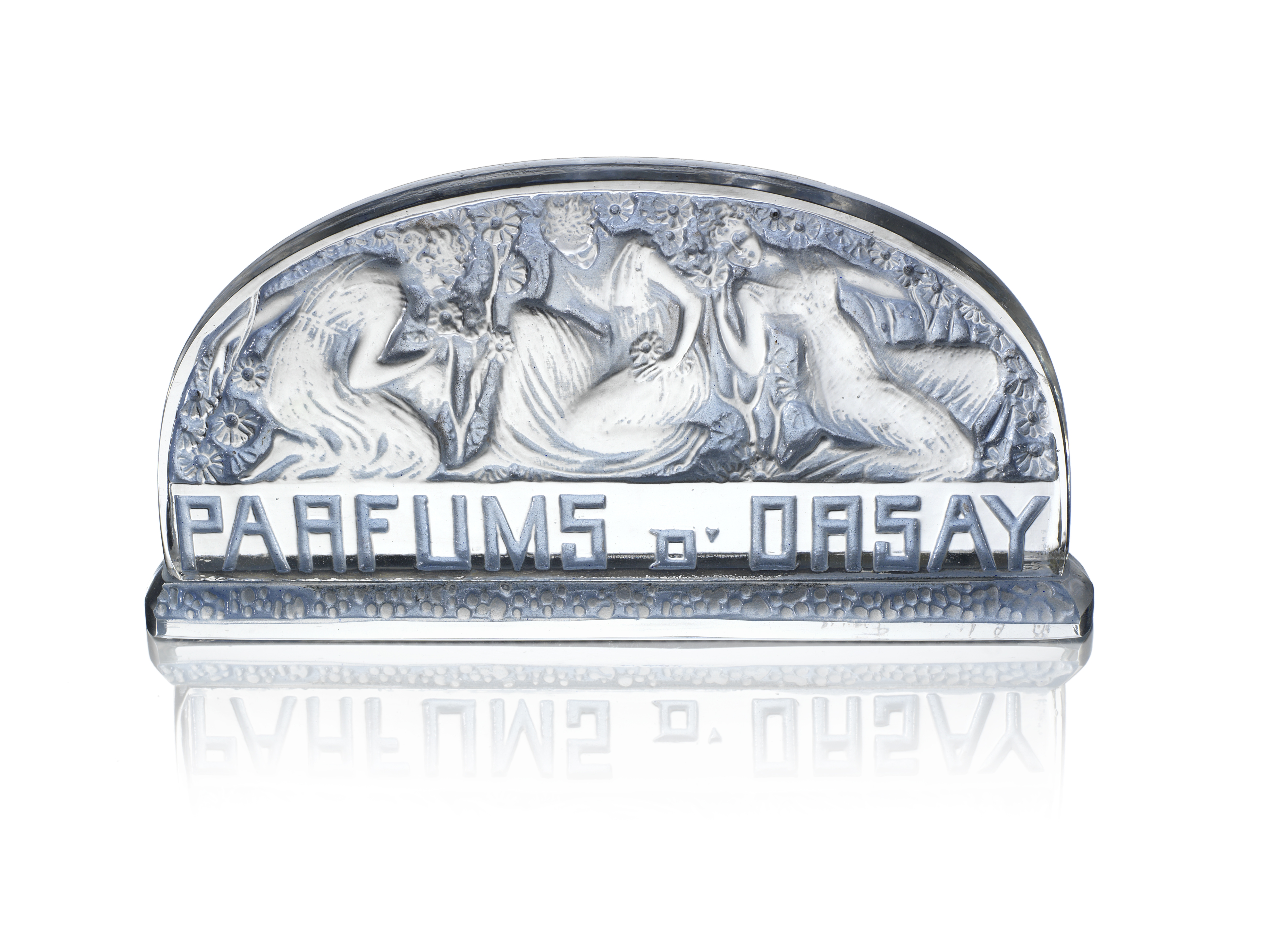 RENÉ LALIQUE (FRENCH, 1860-1945) A Pre-War 'Parfums D'Orsay' Plaquette Publicitaire, design intro... - Image 2 of 2