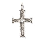 A late 18th century diamond cross