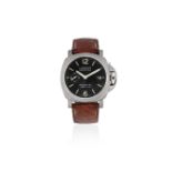 Panerai. A Limited Edition stainless steel automatic calendar wristwatch Luminor Marina, Ref: PA...