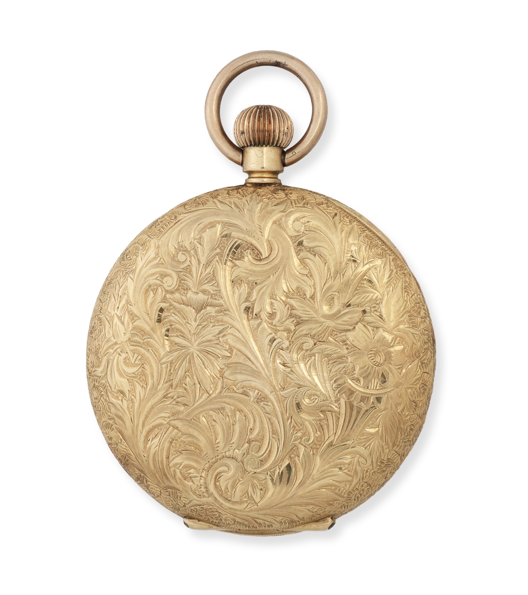 Systeme Glashütte. An 18K gold keyless wind full hunter pocket watch Circa 1890 - Image 2 of 2