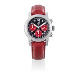 Girard-Perregaux for Ferrari. A stainless steel automatic calendar chronograph wristwatch Ferrar...