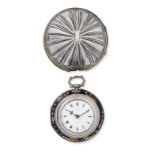 Edward Prior, London. A silver and gilt quadruple cased key wind pocket watch made for the Turkis...
